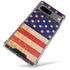 Distressed American Flag Google Pixel 7a Clear Case